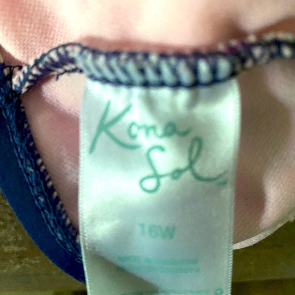 Kona Sol Gorgeous Swimsuit 16W - Picture 3 of 3